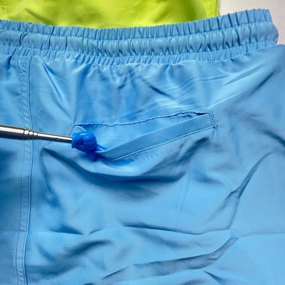 Mens Swimming Trunks 2 PC Lot Drawstring Pockets Quick Dry Board Shorts Size XL - Picture 8 of 15
